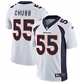 Nike Men & Women & Youth Broncos 55 Bradley Chubb White NFL Vapor Untouchable Limited Jersey,baseball caps,new era cap wholesale,wholesale hats